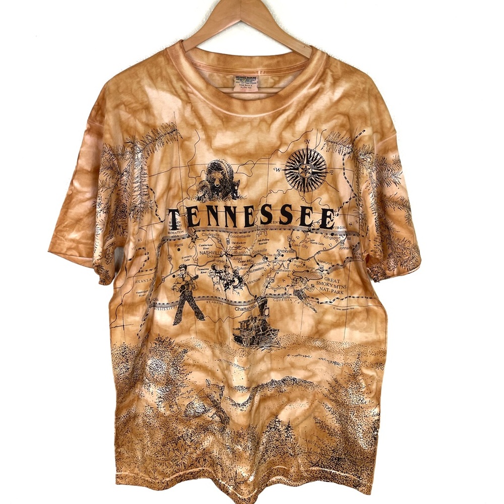 90s  Tennessee All over print tee